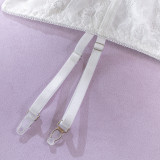 Lace See-Through Halter Neck Pajamas Feminine One-Piece Night Dress