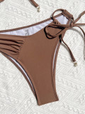 Women Sexy Bikini Patchwork Solid Swimwear