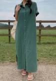 Women Summer Short Sleeve Maxi Dress