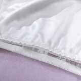 Lace See-Through Halter Neck Pajamas Feminine One-Piece Night Dress