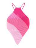 Women's Strapless Tops Beach Halter Neck Knitting Camisole