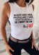 Women's High Stretch Fashion Printed Tank Top