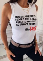 Women's High Stretch Fashion Printed Tank Top Women's High Stretch Fashion Printed Tank Top