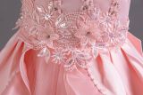 Flower Children's Dress Tail Princess Dress
