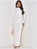 Women Loose Solid Casual Maxi Dress