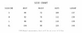 Women Chic V Neck Tie Elegant Print Ruffle Edge Long Skirt