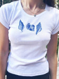Women's Trendy Summer Slim Bow Short Sleeve T-Shirt