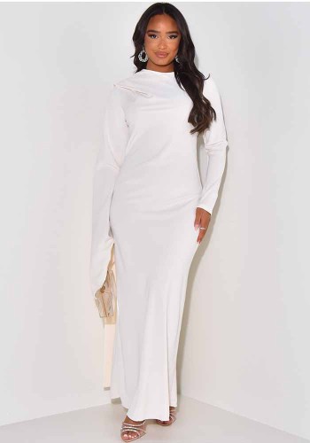 Women Loose Solid Casual Maxi Dress