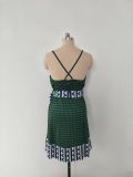 Women's Printed Strap Maternity Dress