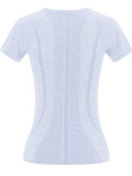 Women Round Neck Yoga Wear Short Sleeve Top