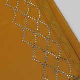 Women Beaded Printed Muslim Dresses Dubai Arabian Abayas