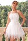 Women Strapless Mesh Dress