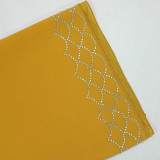 Women Beaded Printed Muslim Dresses Dubai Arabian Abayas