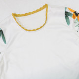 Women Beaded Printed Muslim Dresses Dubai Arabian Abayas