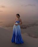 Women Summer Suspender Gradient Backless Sleeveless Dress