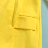 Women Fall/Winter Solid Long Sleeve Casual Blazer