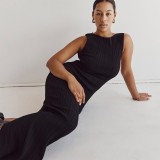 Women Casual Sleeveless knitting Maxi Dress