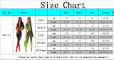 Women sexy gradient Top and Pant two-piece set
