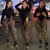 Women Camouflage Pants Cargo Pants