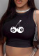 Women Summer Style Printed Tank Top