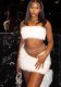 Women sexy furry chest wrap Top and Skirt two-piece set