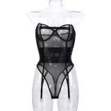 Women Camisole Breast Corset Bodysuit Sexy Lingerie