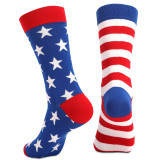 American Flag Thigh Socks Athletic Stripe Socks