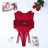 Women Camisole Breast Corset Bodysuit Sexy Lingerie