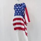 Summer Clothing Flag Print Dress