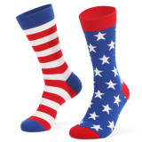American Flag Thigh Socks Athletic Stripe Socks