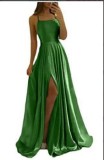 Women Bridesmaid Dresses Sexy Slit Prom Evening Dresses（Processing time need 3-6 days）