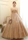 Luxury Strap A-Line Evening Dress Elegant Wedding Gown（Processing time need 3-6 days）