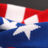 American Flag Thigh Socks Athletic Stripe Socks