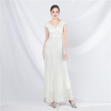 Plus Size Women Formal Party Sequin Evening Dress
