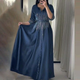 Muslim Beaded Evening Dress