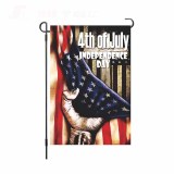 Linen Double-Sided Hanging Flag Yard Decoration American Garden Flag
