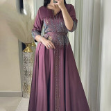 Muslim Beaded Evening Dress