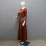 Muslim Beaded Evening Dress