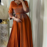 Muslim Beaded Evening Dress