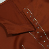 Muslim Beaded Evening Dress