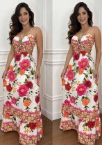 Summer Strap Sleeveless Low Back Slim Sexy Beach Dress Summer Strap Sleeveless Low Back Slim Sexy Beach Dress
