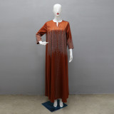 Muslim Beaded Evening Dress