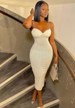 Women Summer Solid Bodycon Maxi Dress Women Summer Solid Bodycon Maxi Dress