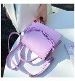 Women Simple Handbag Candy Shoulder Crossbody Bag