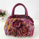 Women floral handbag