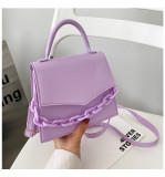 Women Simple Handbag Candy Shoulder Crossbody Bag