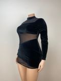 Plus Size Women Sexy Bodycon Dress