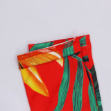 Women sexy irregular Lace-Up off-shoulder Dress