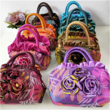 Women floral handbag