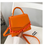 Women Simple Handbag Candy Shoulder Crossbody Bag